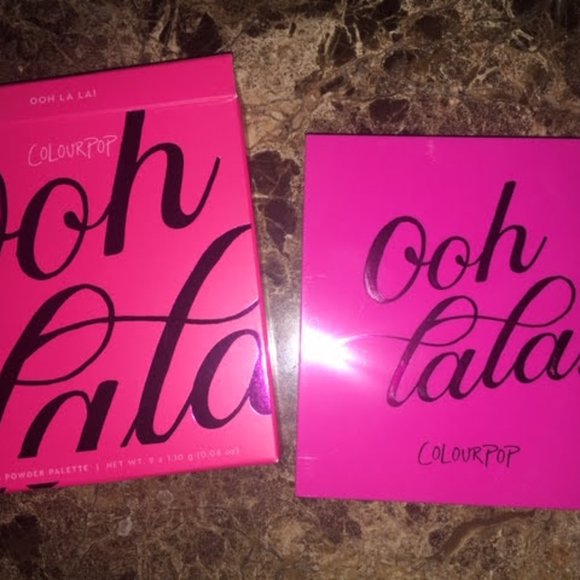 🔥2/$30🔥*NEW* ColourPop OOH LA LA! Pink Champagne Eyeshadow Palette - Picture 4 of 10